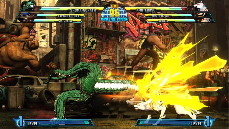Illustration for article titled The Fate Of New Jill And Shuma-Gorath Marvel Vs. Capcom 3 Screens